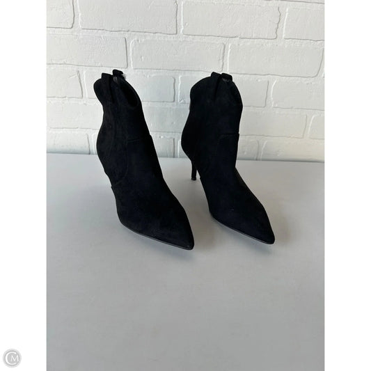 Boots Ankle Heels By Charles By Charles David In Black, Size: 7