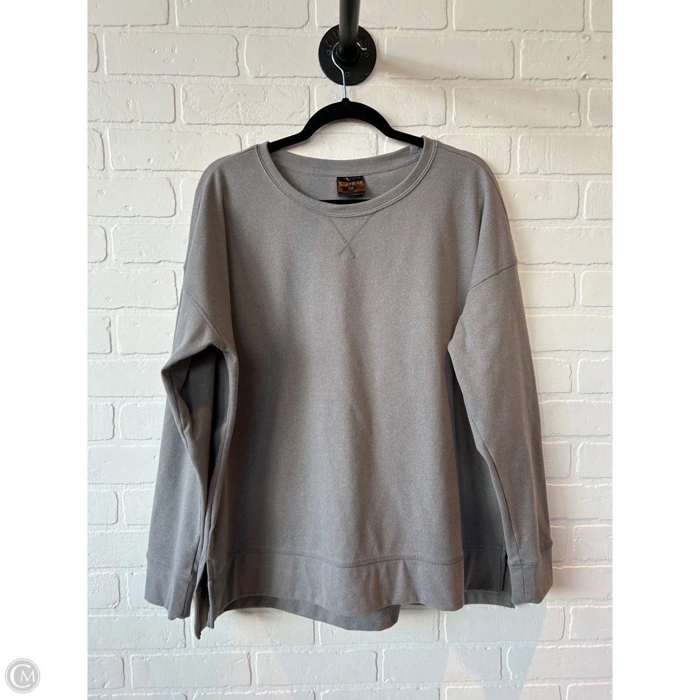 Athletic Sweatshirt Crewneck By 32 Degrees In Grey, Size: Xl