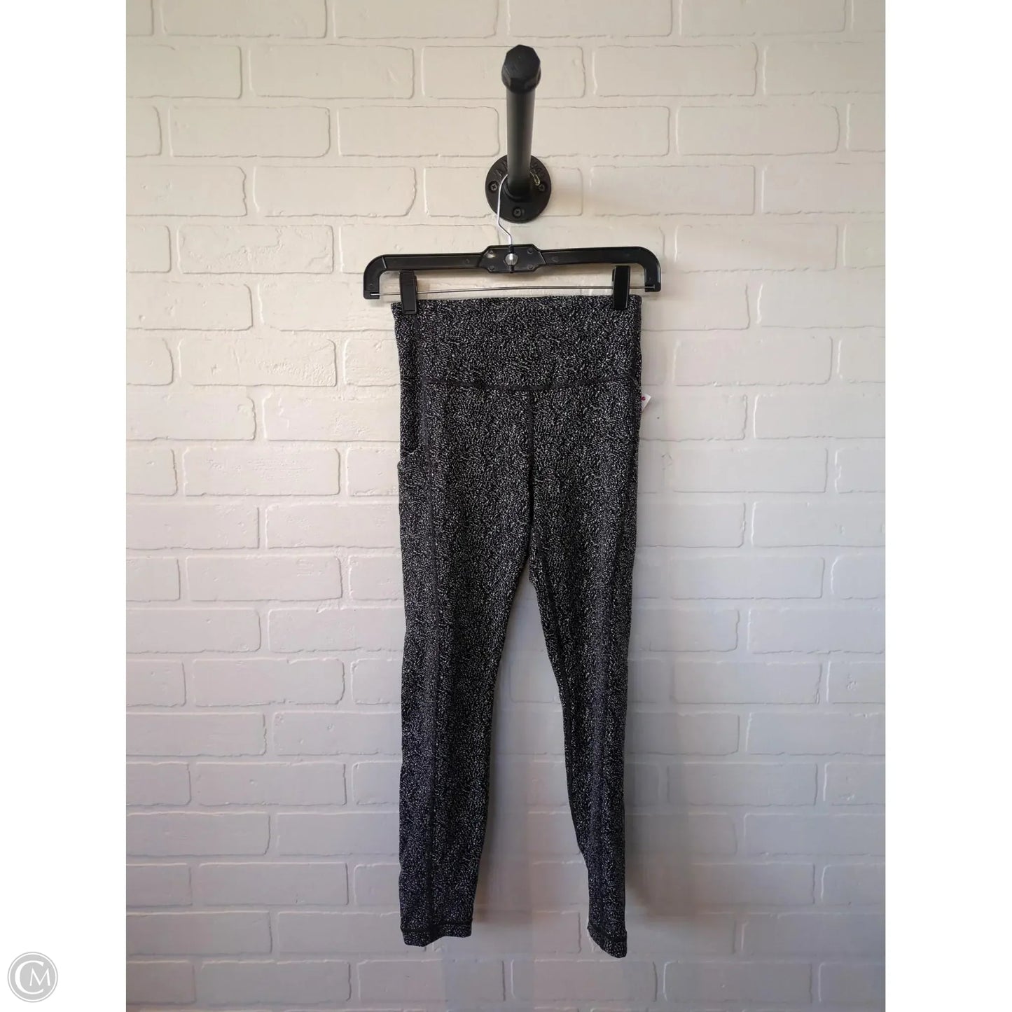 Athletic Leggings By Athleta In Black & White, Size: 0