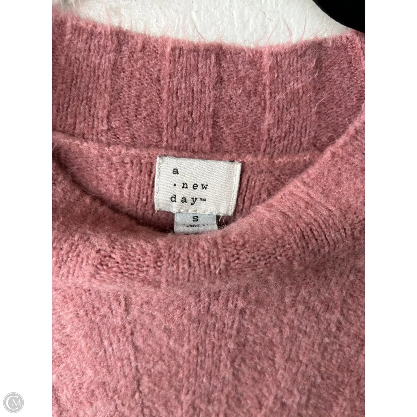 Dress Sweater By A New Day In Pink, Size: S