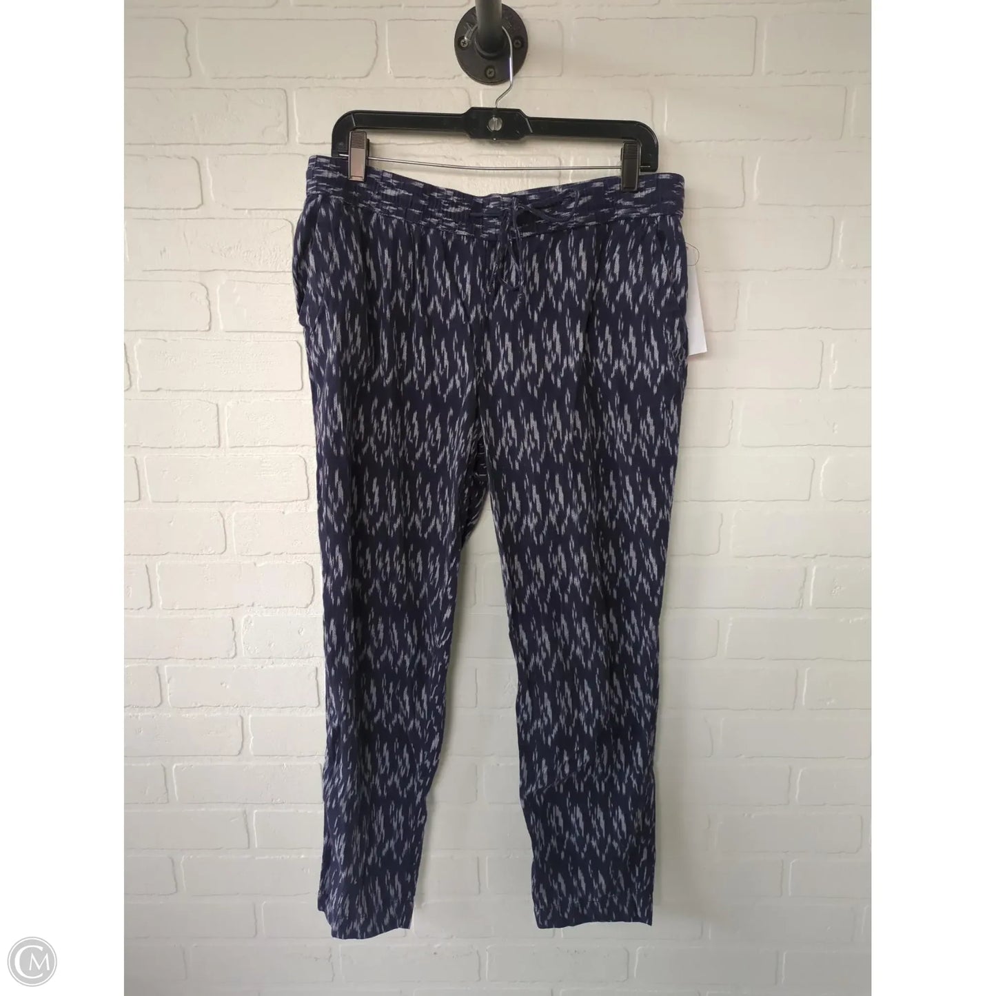 Pants Linen By Loft In Blue, Size: 8