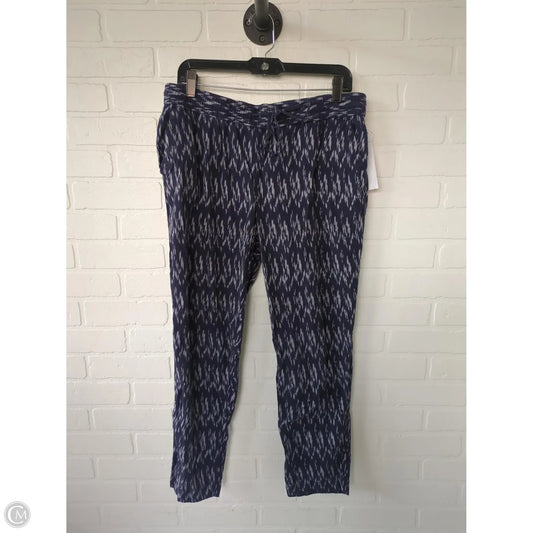 Pants Linen By Loft In Blue, Size: 8