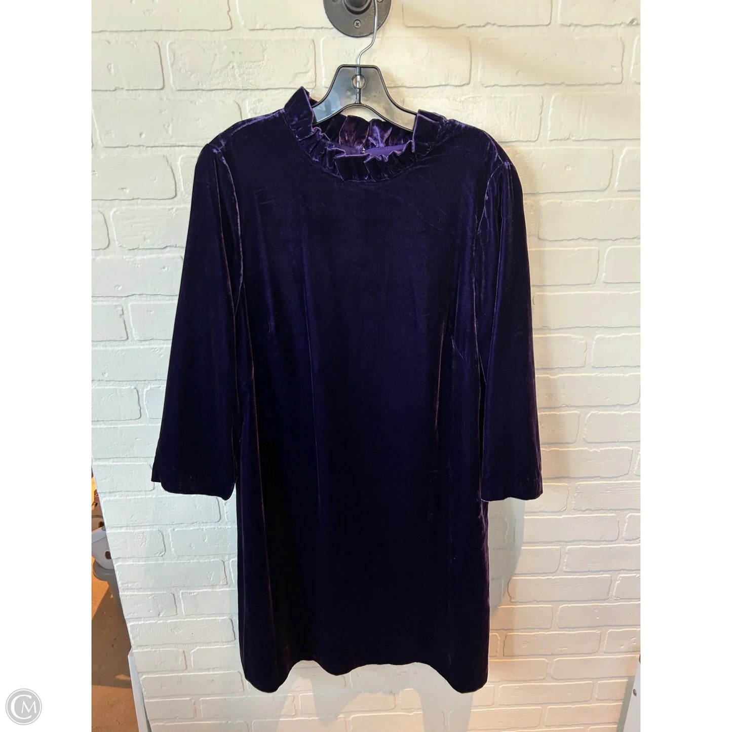 Dress Party Short By Talbots In Purple, Size: L