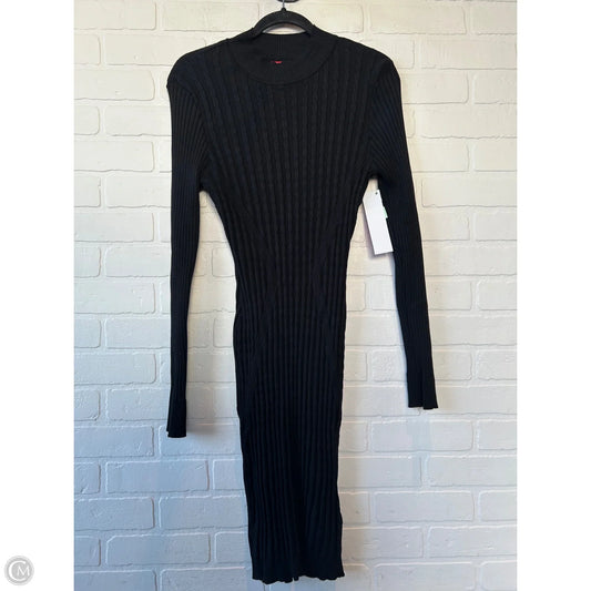 Dress Sweater By Guess In Black, Size: L