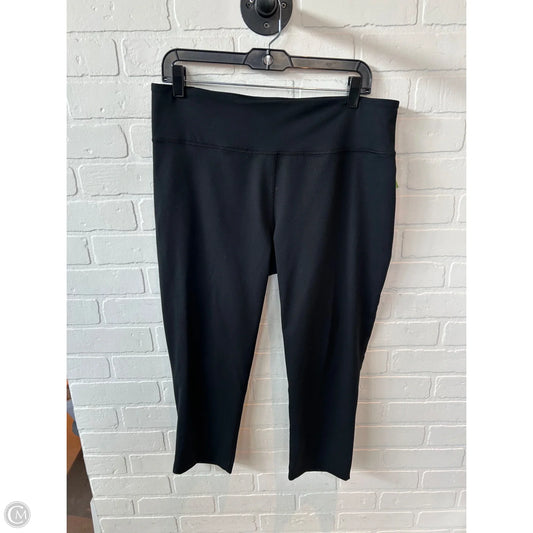 Athletic Leggings Capris By Columbia In Black, Size: 16