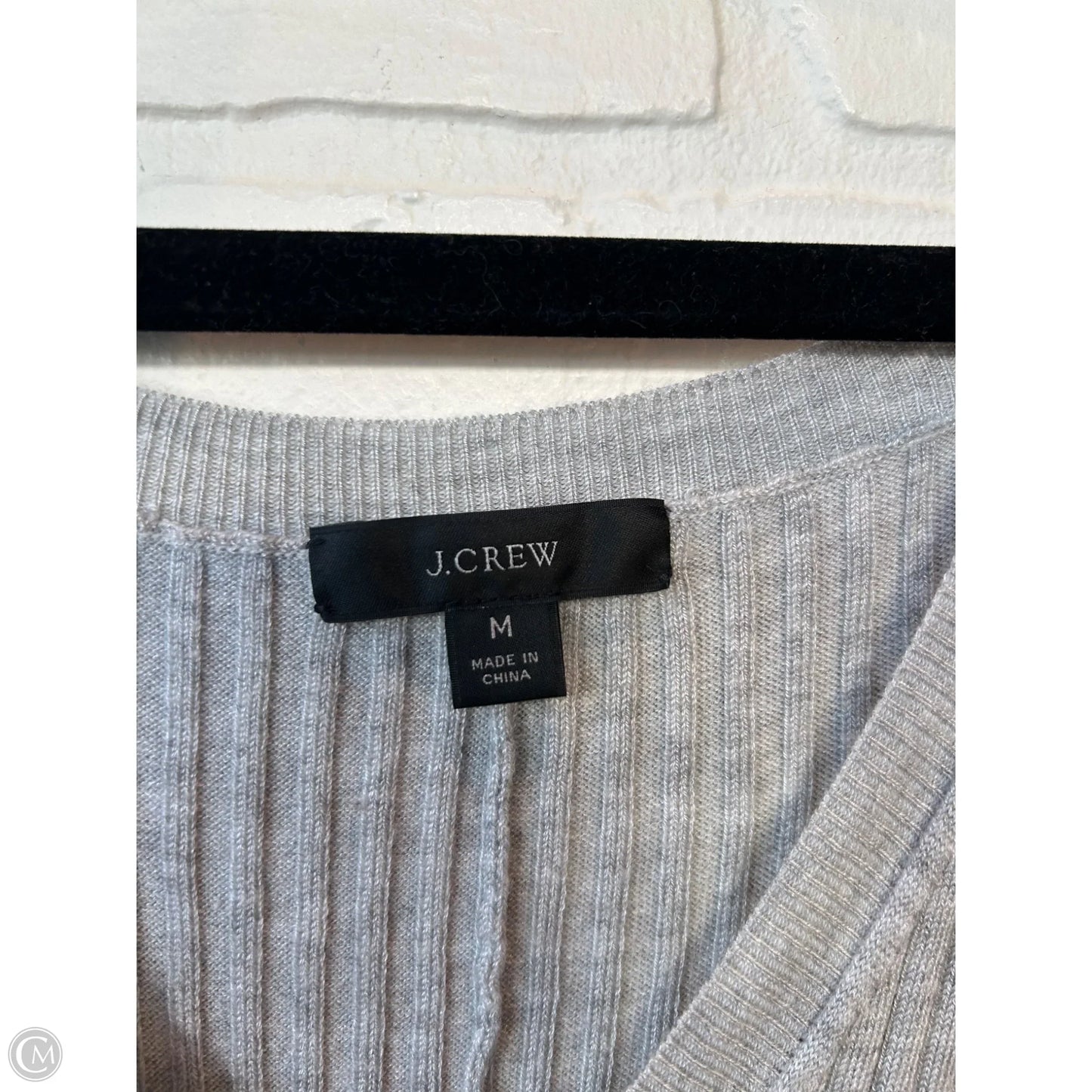 Dress Casual Midi By J. Crew In Grey, Size: M