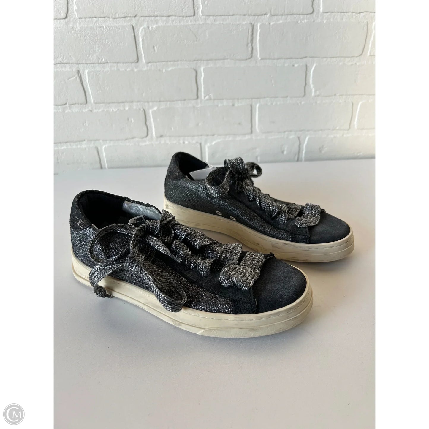 Shoes Sneakers By P448 In Black, Size: 6.5