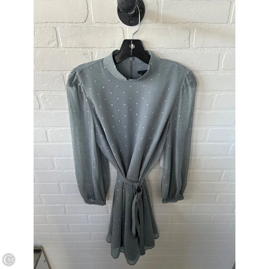 Dress Party Short By Ann Taylor In Grey, Size: S