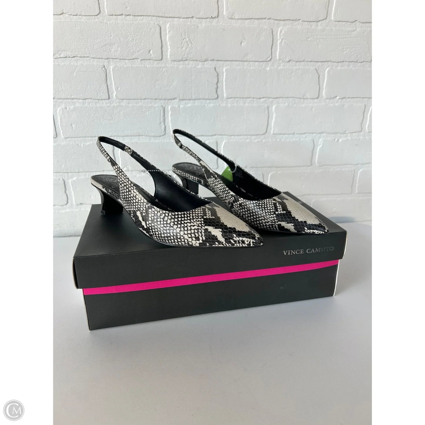 Shoes Heels Kitten By Vince Camuto In Black, Size: 8