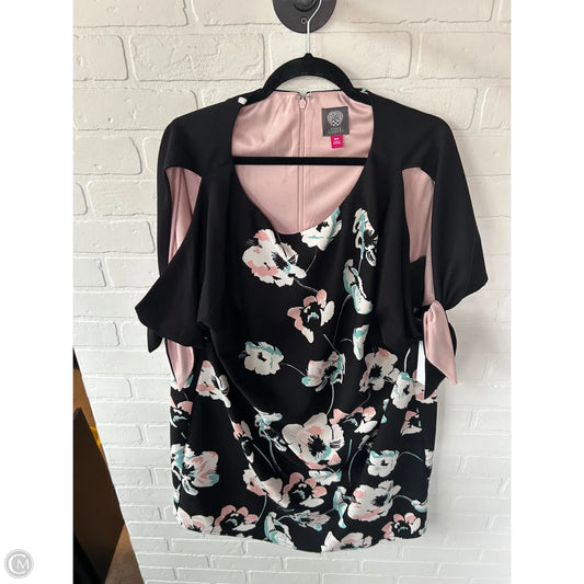 Dress Work By Vince Camuto In Black & Pink, Size: 1x