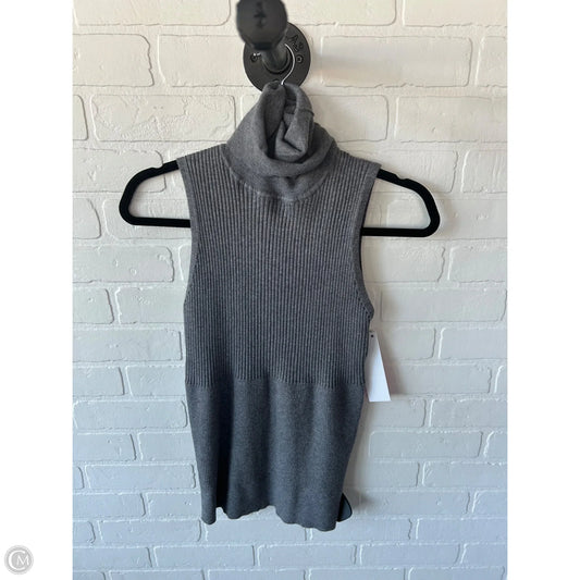 Vest Sweater By Max Studio In Grey, Size: L