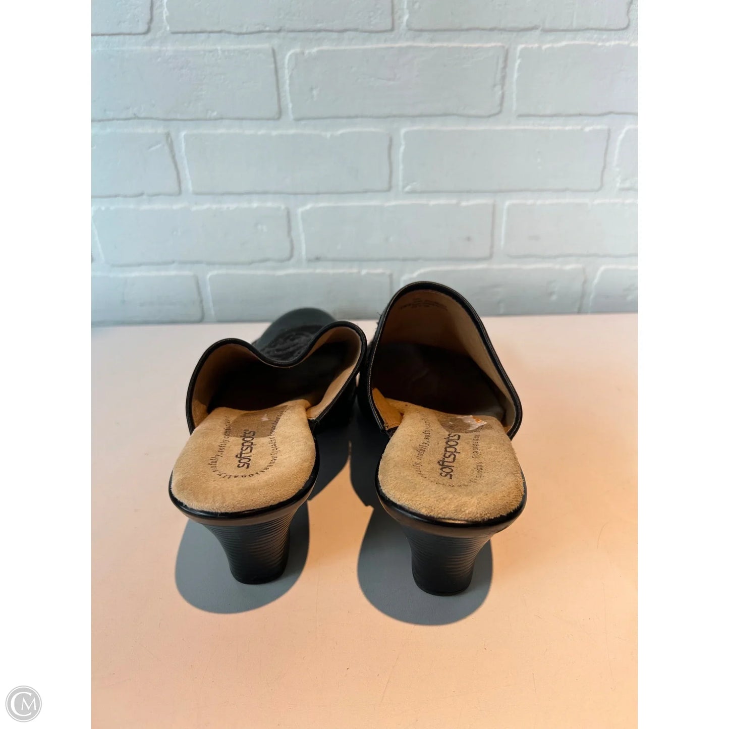 Shoes Heels Block By Softspots In Black, Size: 10