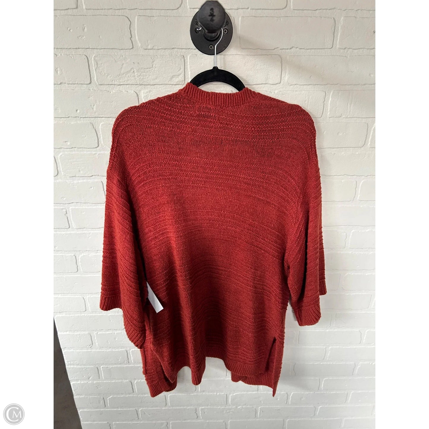 Sweater Cardigan By Old Navy In Red, Size: L