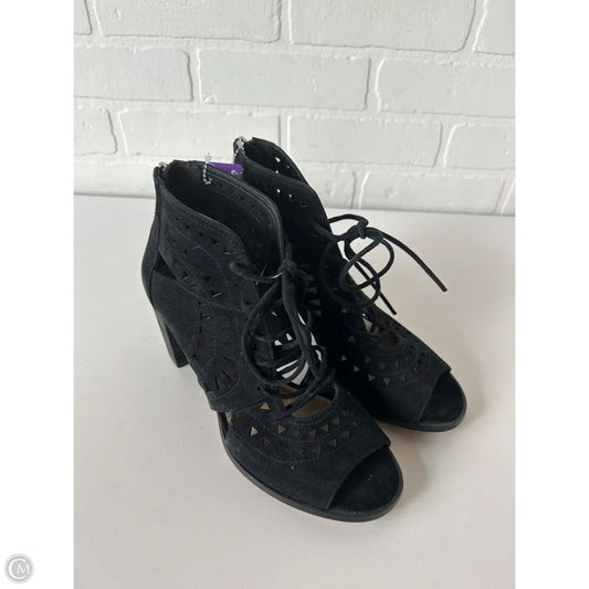 Sandals Heels Block By Vince Camuto In Black, Size: 7.5