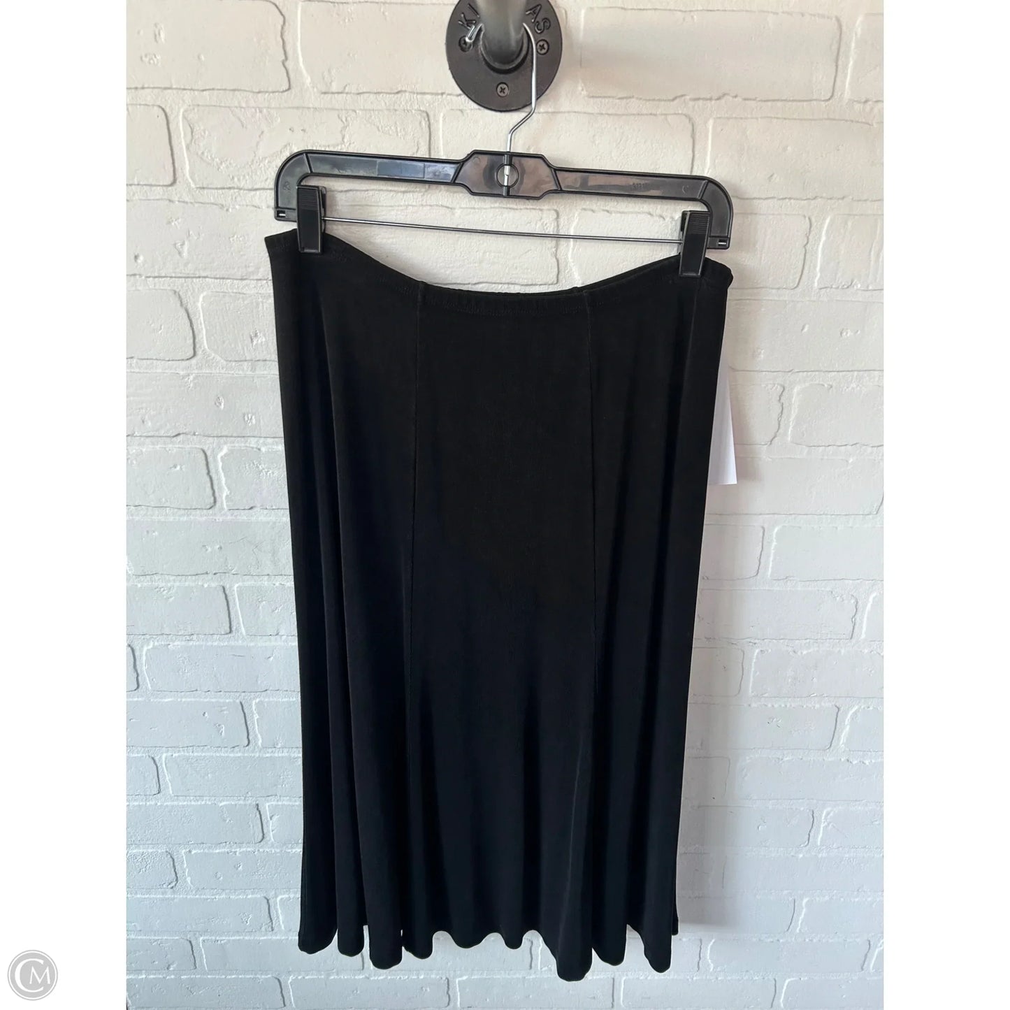 Skirt Midi By Clothes Mentor In Black, Size: 8