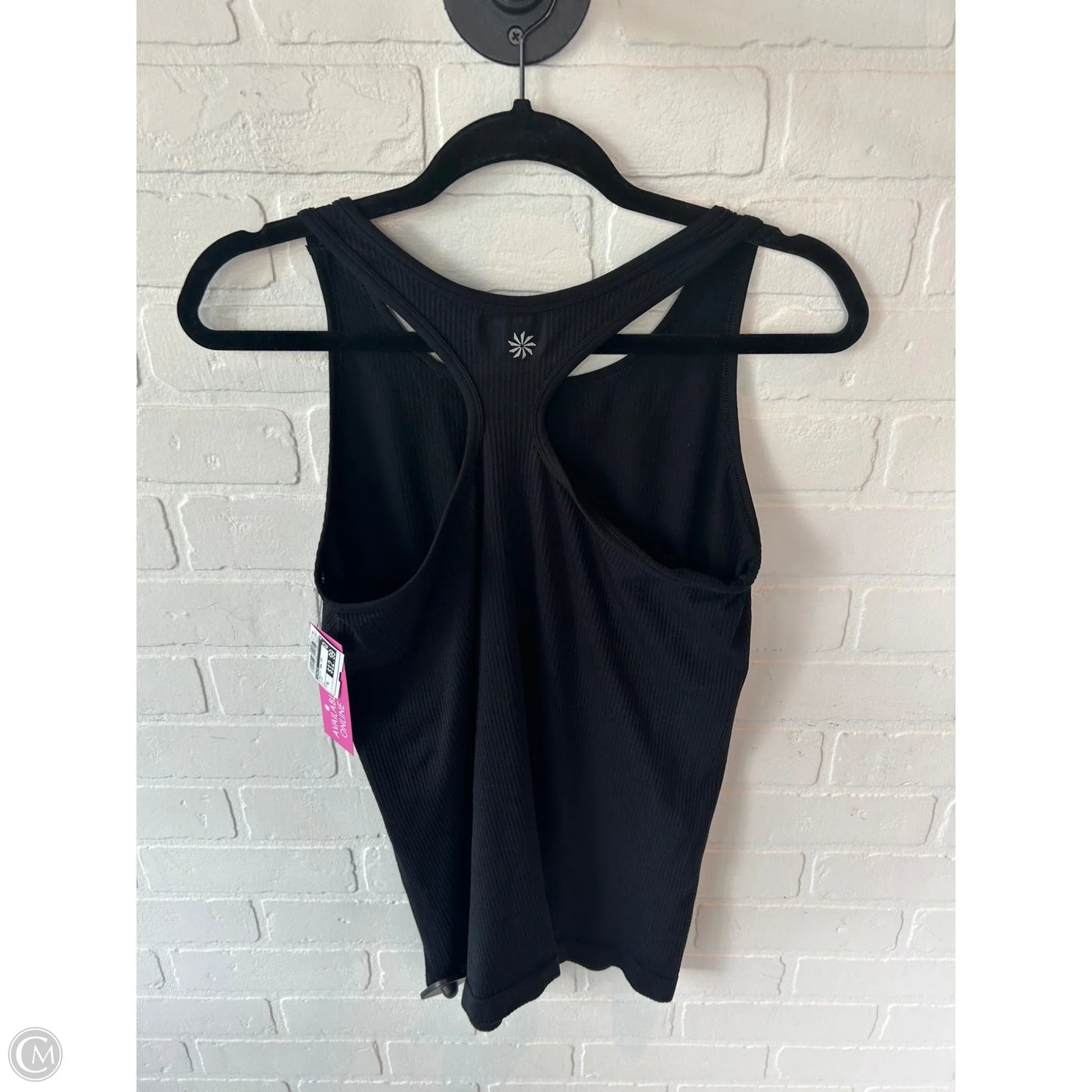 Athletic Tank Top By Athleta In Black, Size: Xl