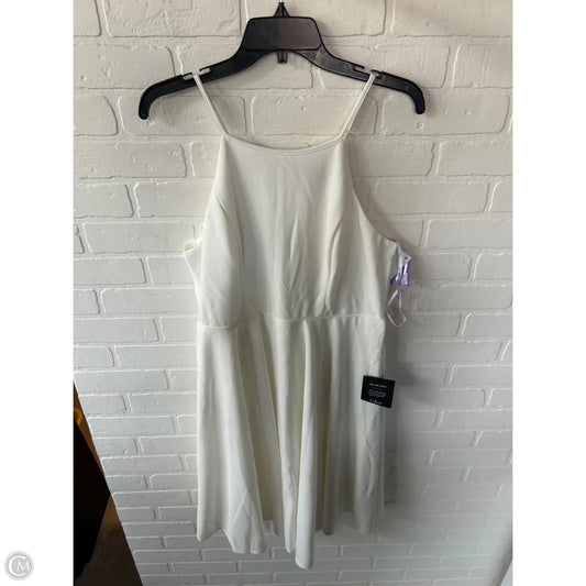 Dress Party Short By Lulus In White, Size: Xl