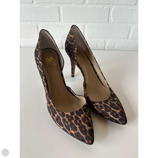 Shoes Heels Stiletto By Vince Camuto In Animal Print, Size: 9