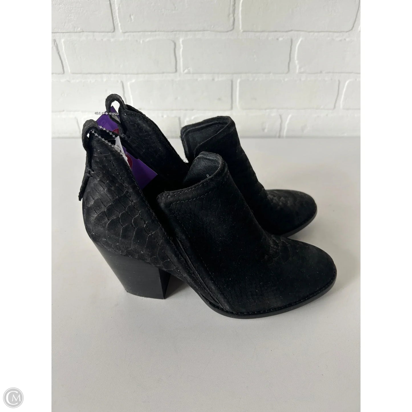 Boots Ankle Heels By Jeffery Campbell In Black, Size: 8