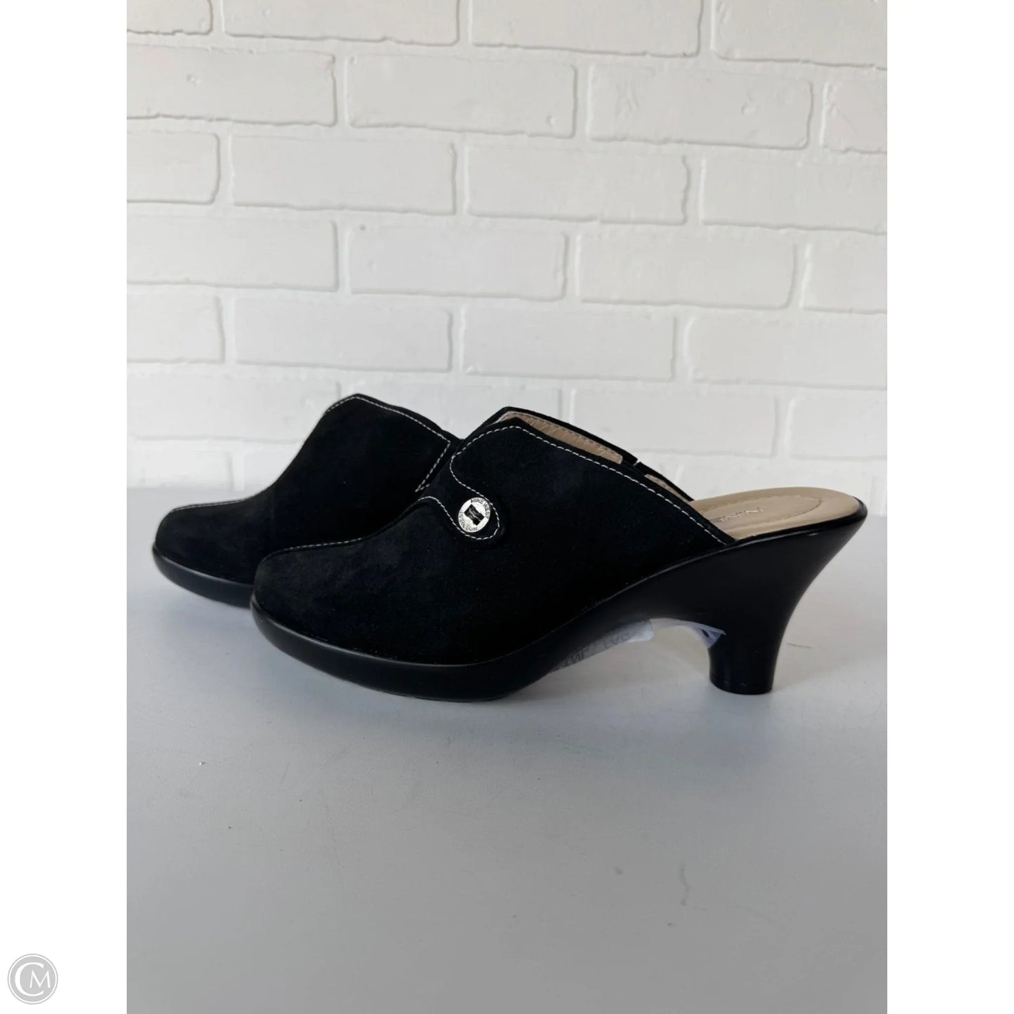 Shoes Heels Block By Nine West In Black, Size: 9