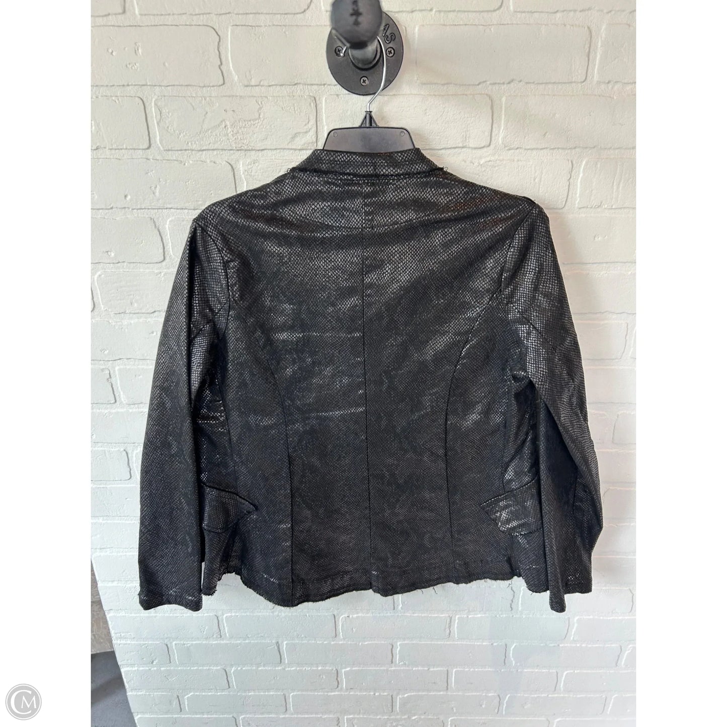 Blazer By Clothes Mentor In Black, Size: S