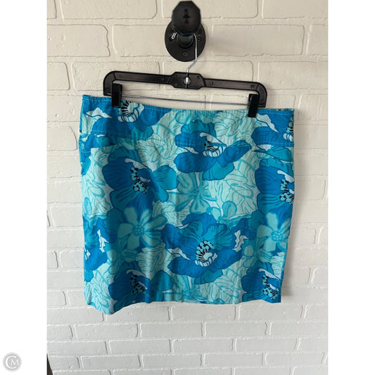 Skirt Mini & Short By Tommy Hilfiger In Blue, Size: 16