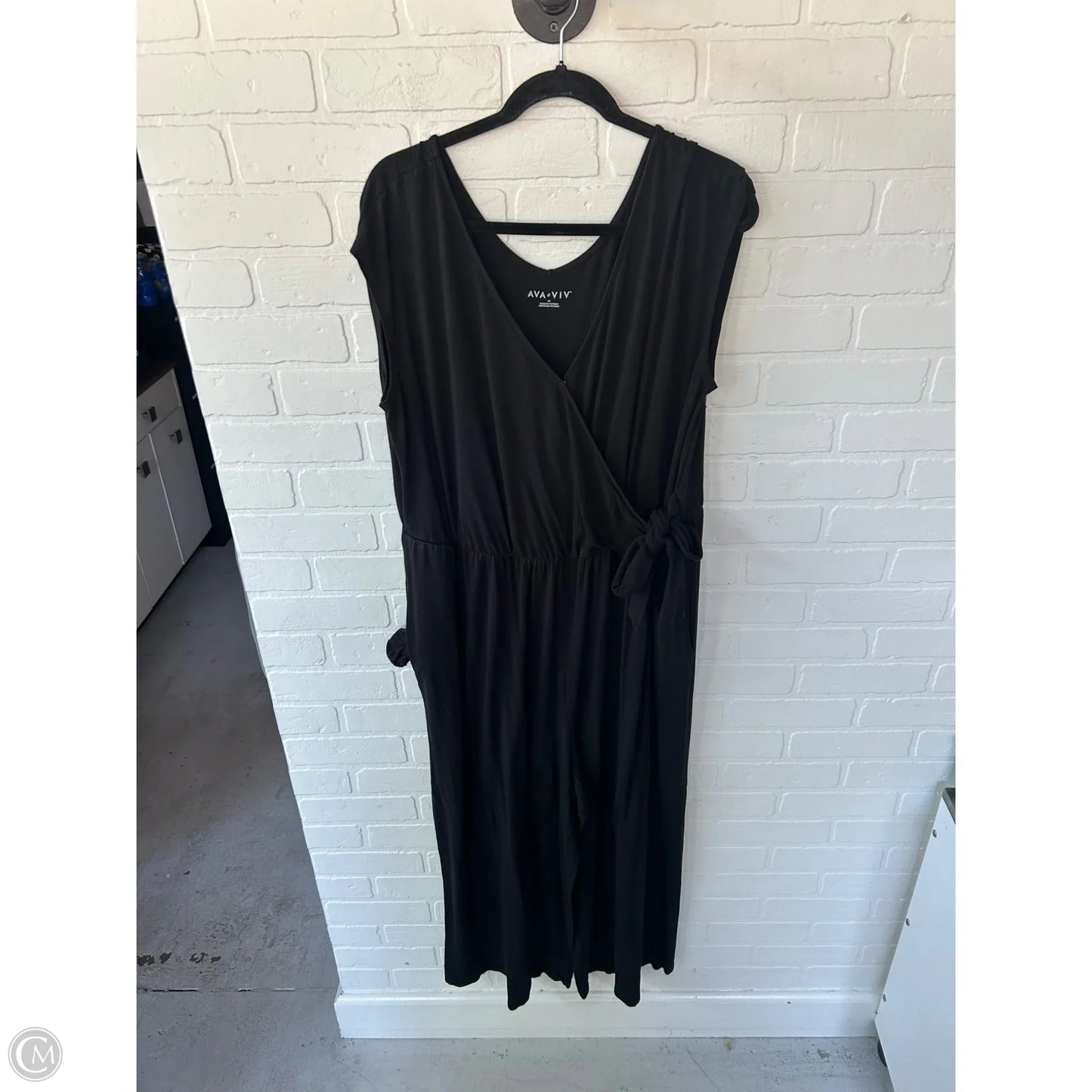 Jumpsuit By Ava & Viv In Black, Size: 2x