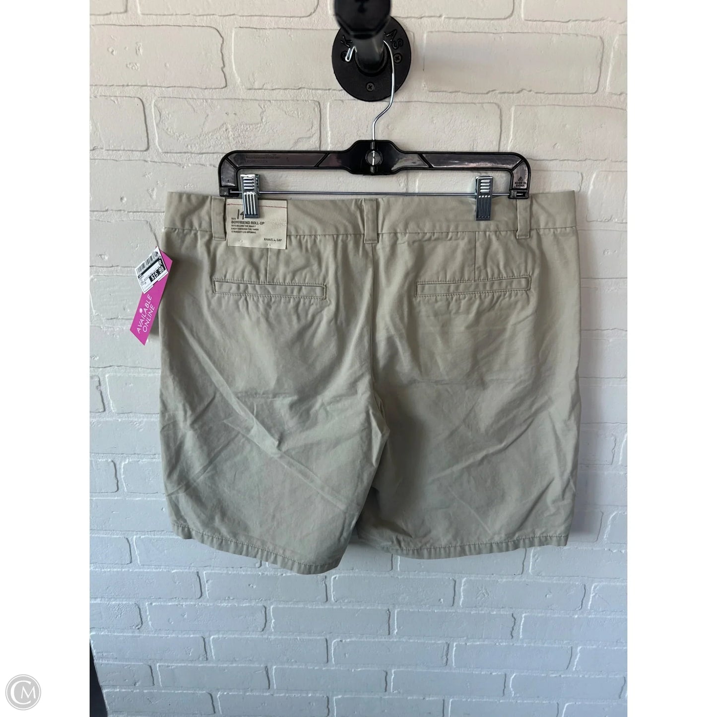 Shorts By Gap In Tan, Size: 14