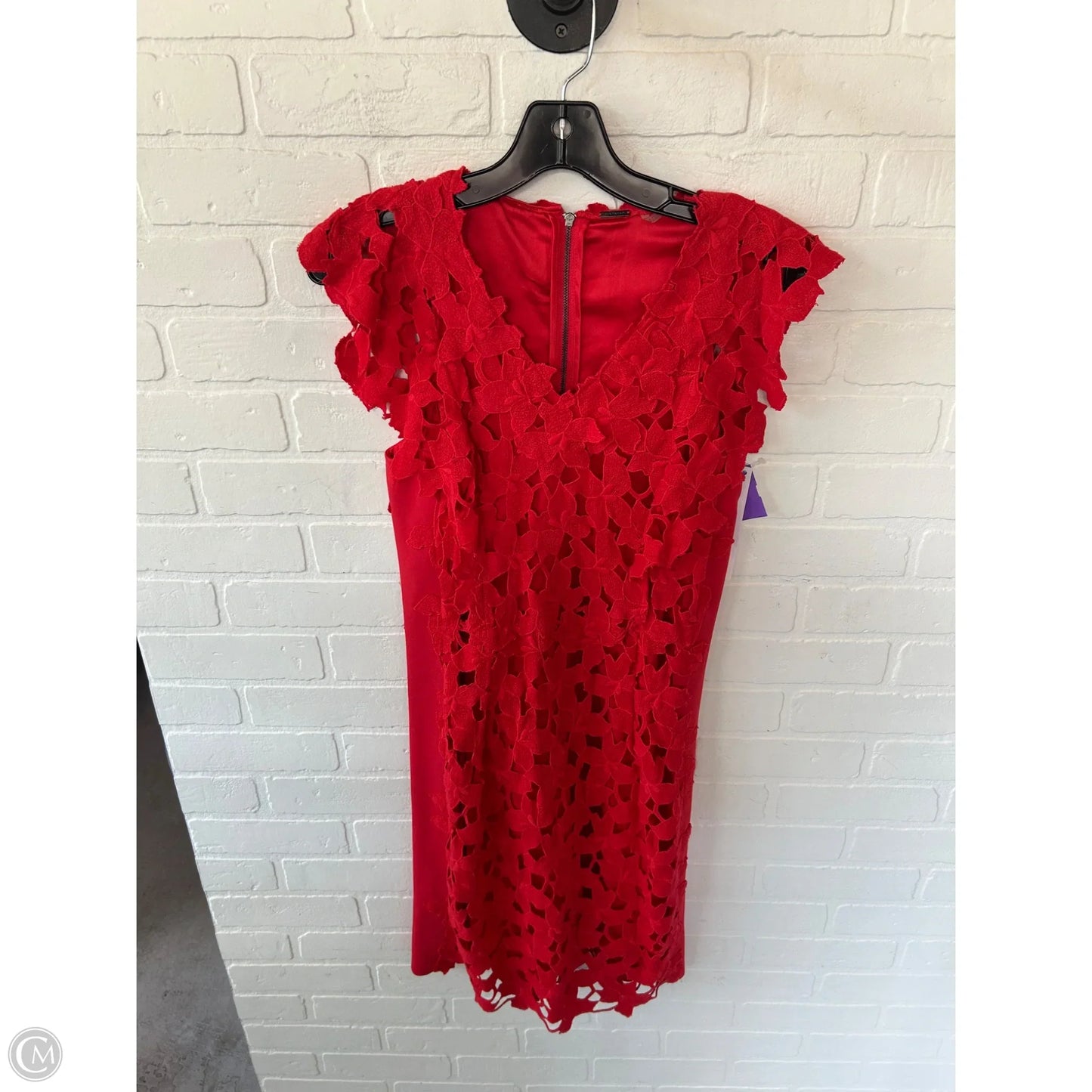 Dress Work By Elie Tahari In Red, Size: S