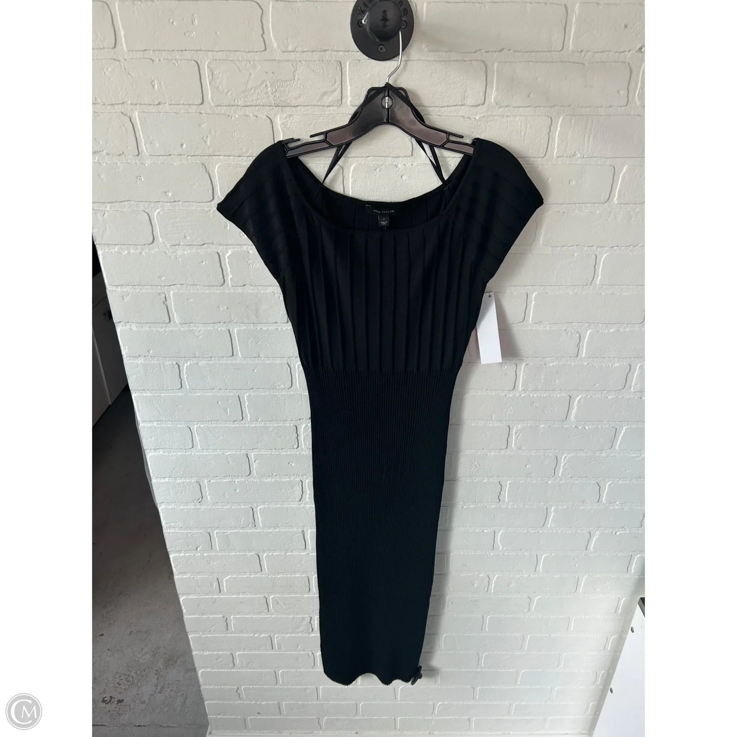 Dress Party Long By Ann Taylor In Black, Size: S