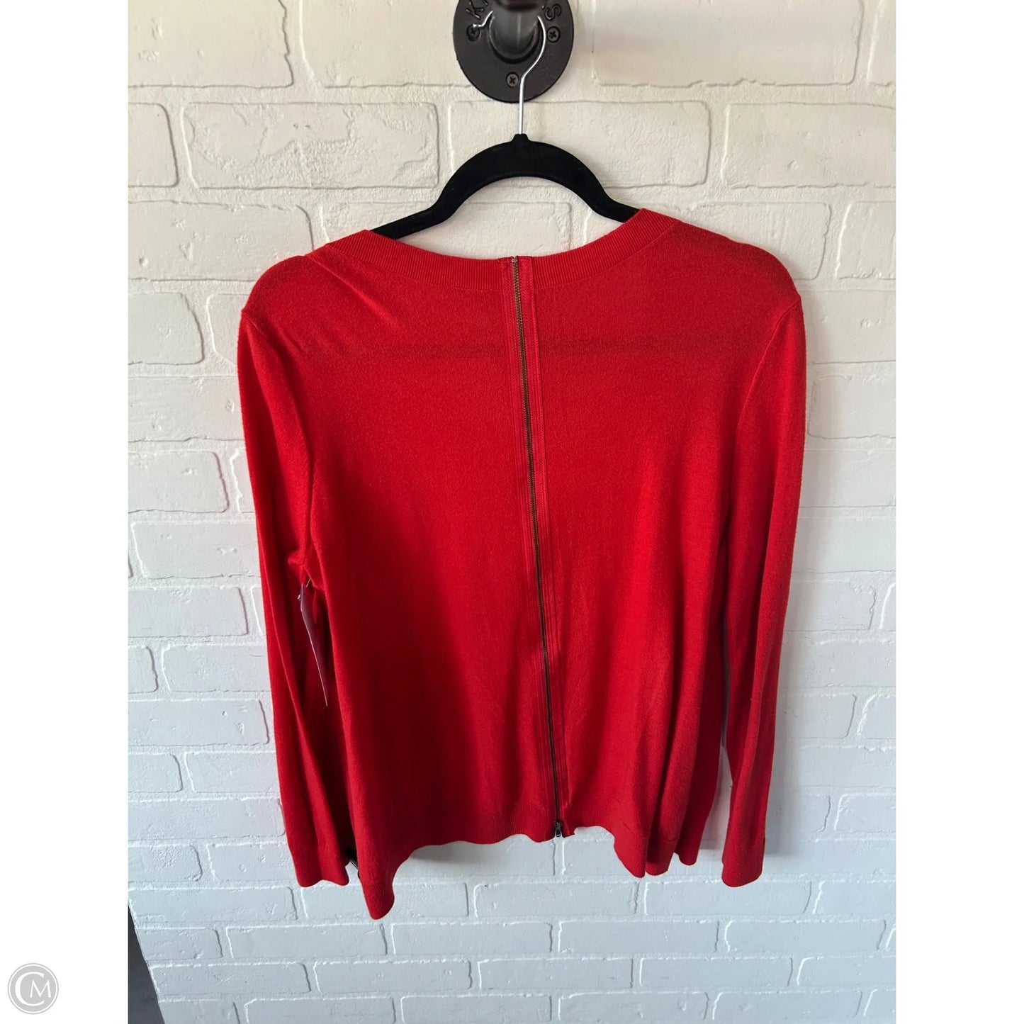 Sweater Cardigan By Cabi In Orange, Size: M