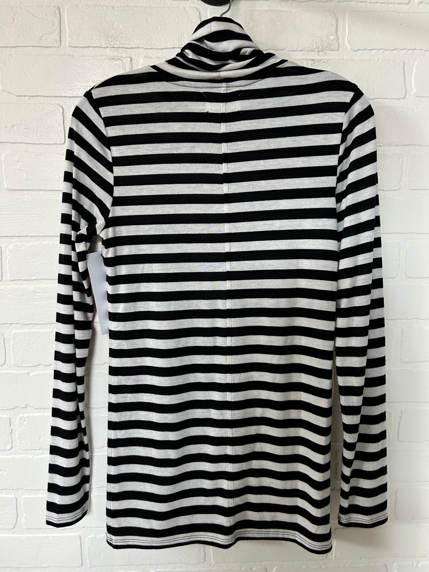 White Black Top Long Sleeve Lou And Grey, Size Xs