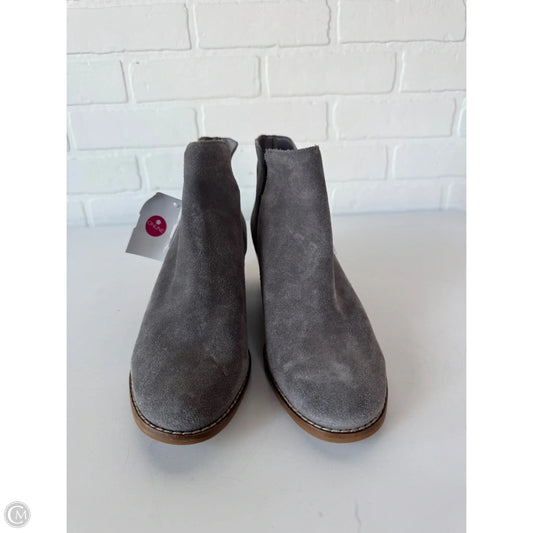 Boots Ankle Heels By Cole-haan In Grey, Size: 7.5