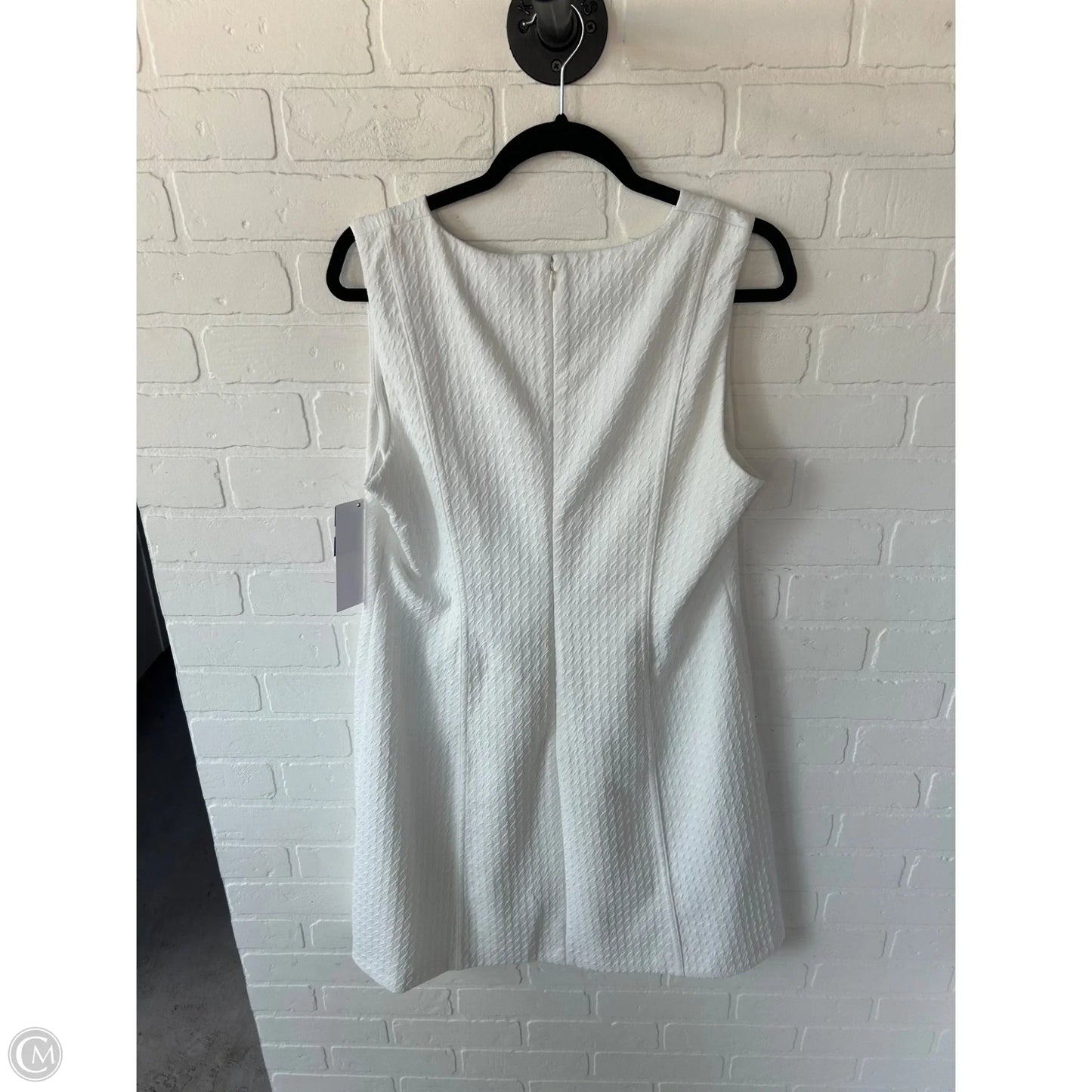 Dress Work By Tommy Hilfiger In White, Size: L