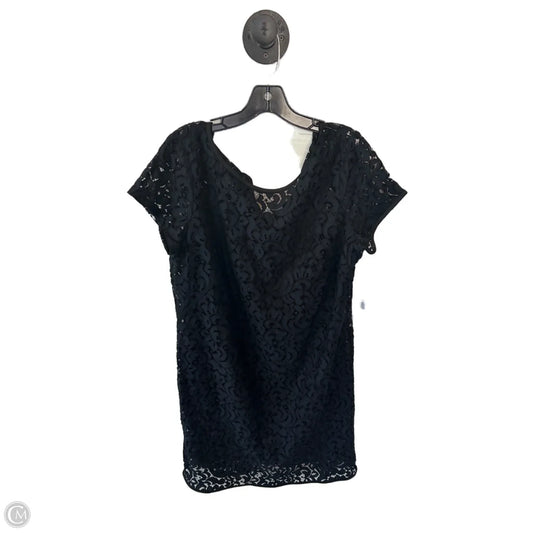 Dress Work By Loft In Black, Size: L