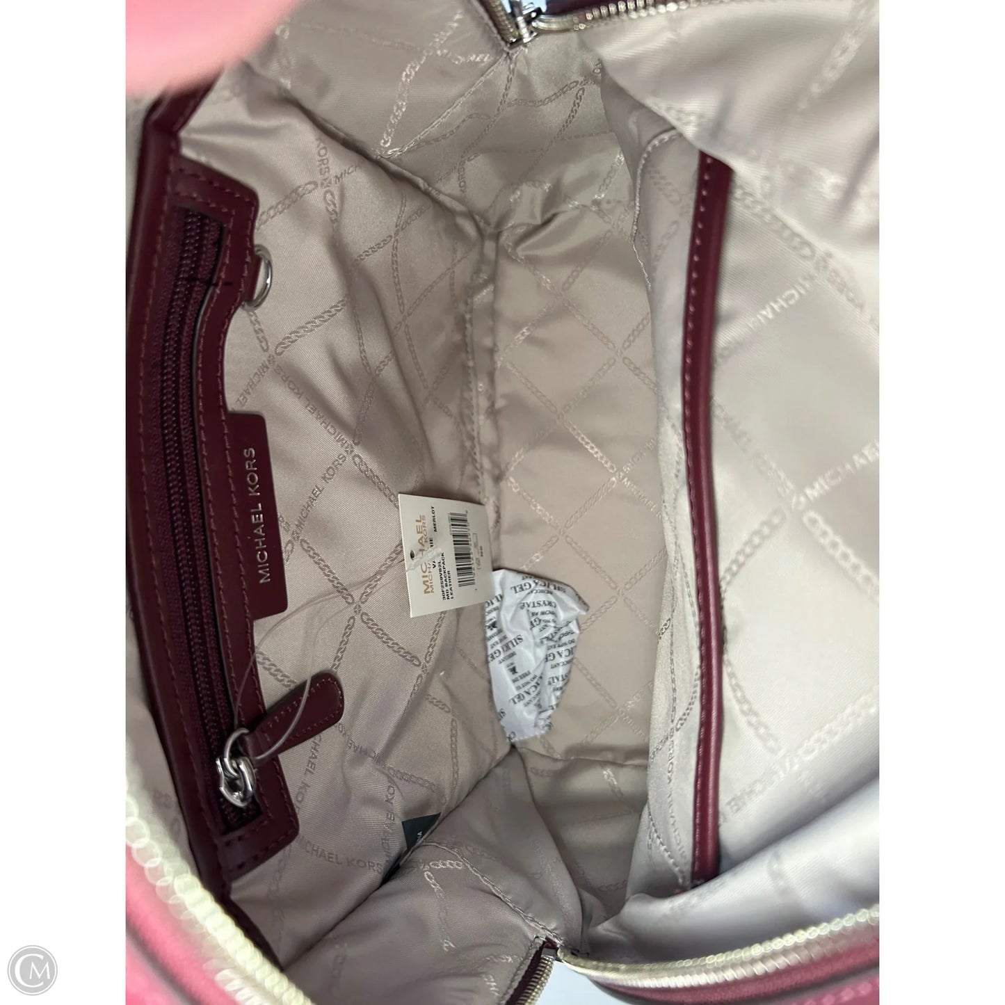 Backpack Designer By Michael Kors, Size: Medium