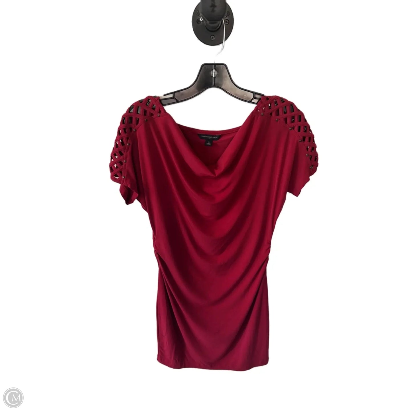 Dress Casual Short By Banana Republic In Red, Size: Xs