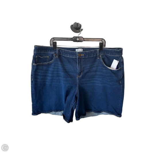 Shorts By Lane Bryant In Blue Denim, Size: 24