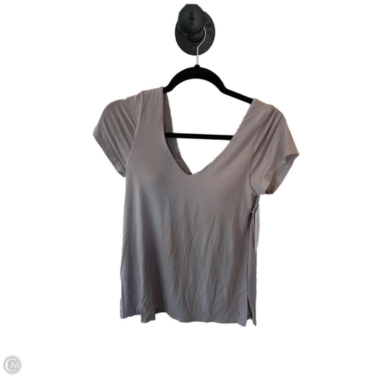 Athletic Top Short Sleeve By Athleta In Purple, Size: S