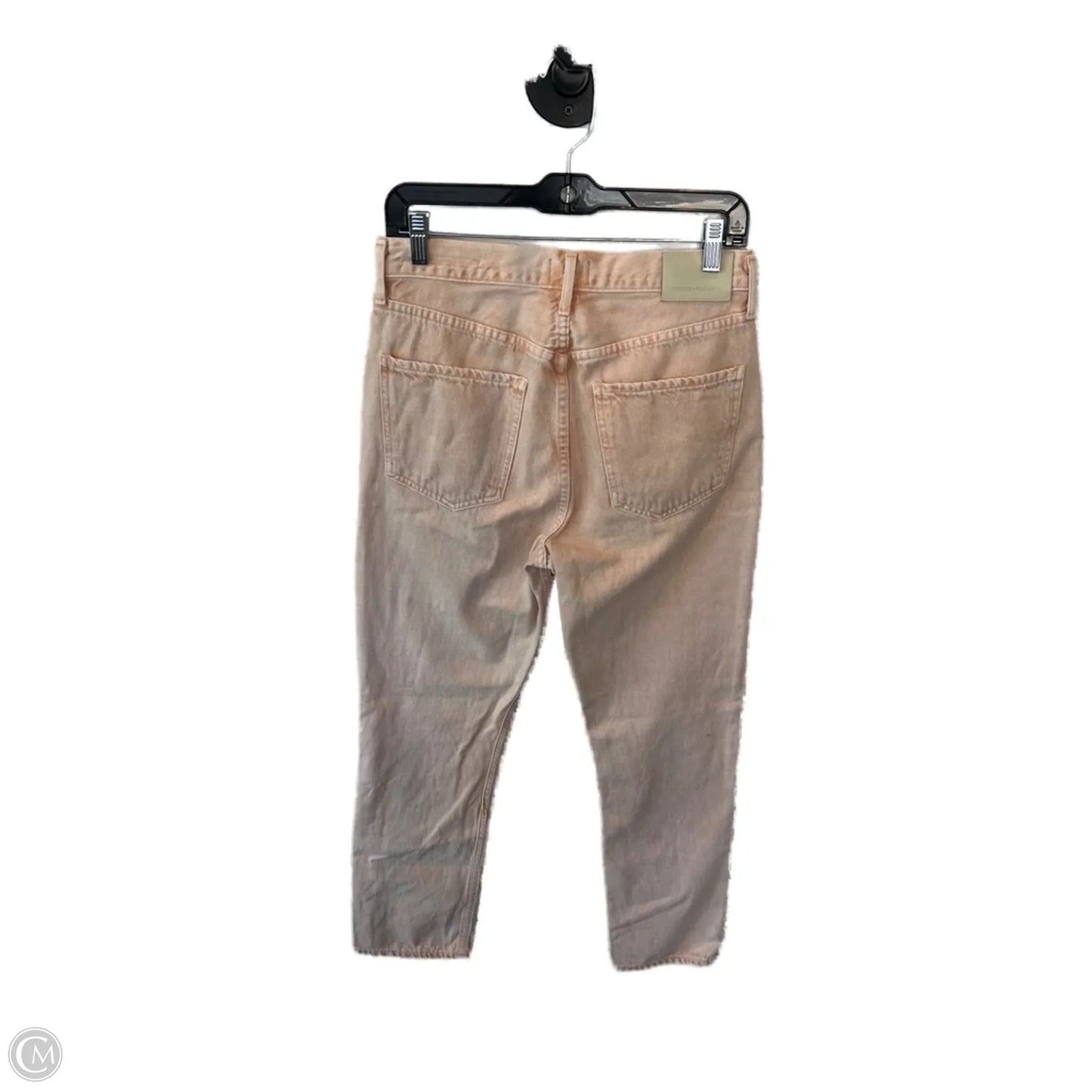 Jeans Straight By Citizens Of Humanity In Pink Denim, Size: 4
