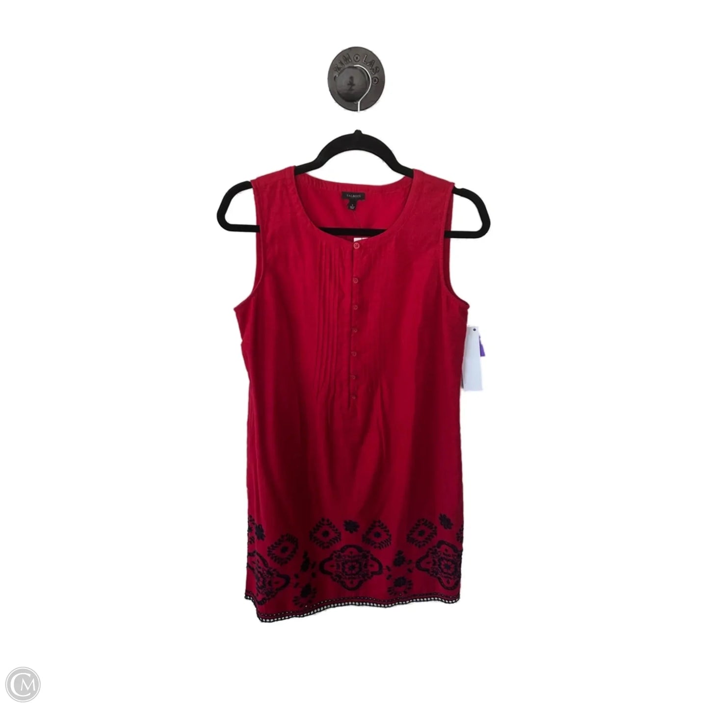 Dress Casual Short By Talbots In Black & Red, Size: S