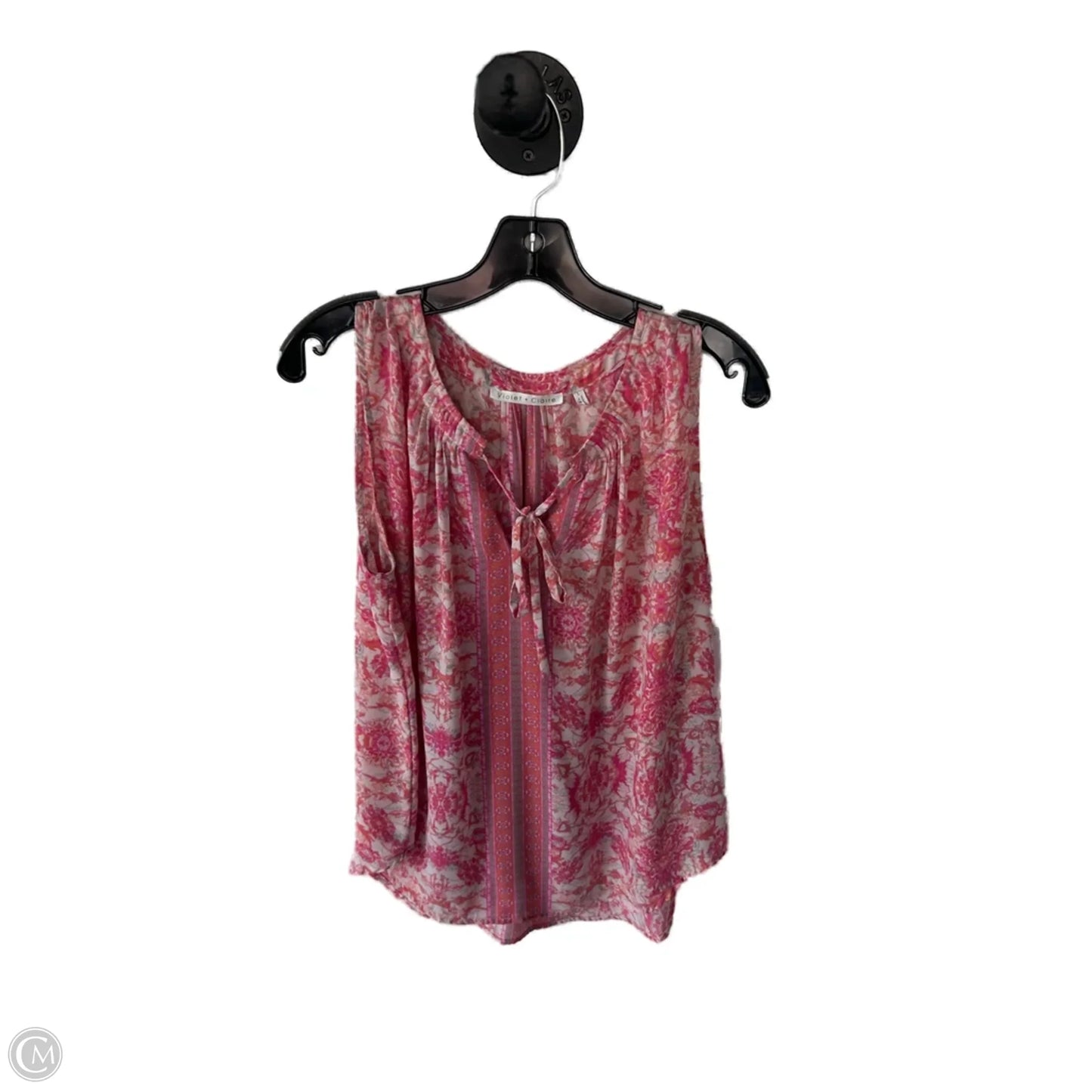 Top Sleeveless By Violet And Claire In Pink, Size: L