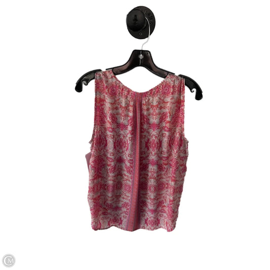 Top Sleeveless By Violet And Claire In Pink, Size: L