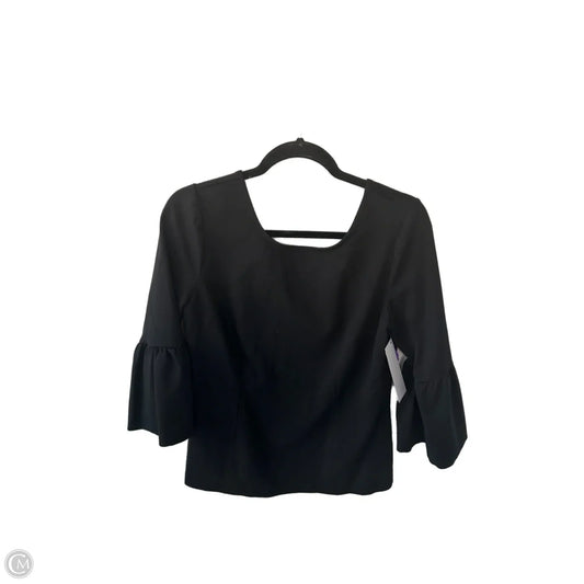 Top Long Sleeve By Boden In Black, Size: L