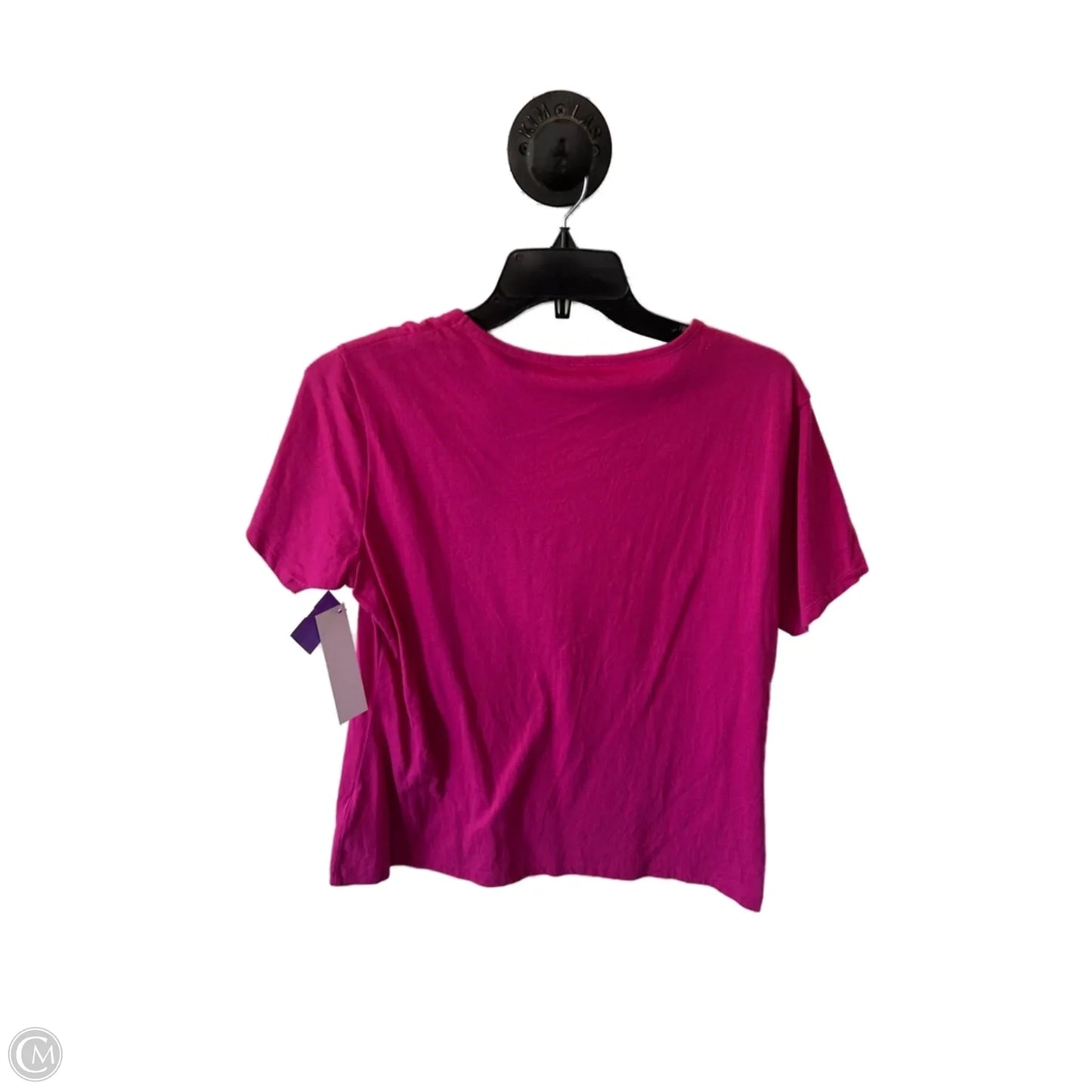 Top Short Sleeve Basic By Brooks Brothers In Pink, Size: Xl