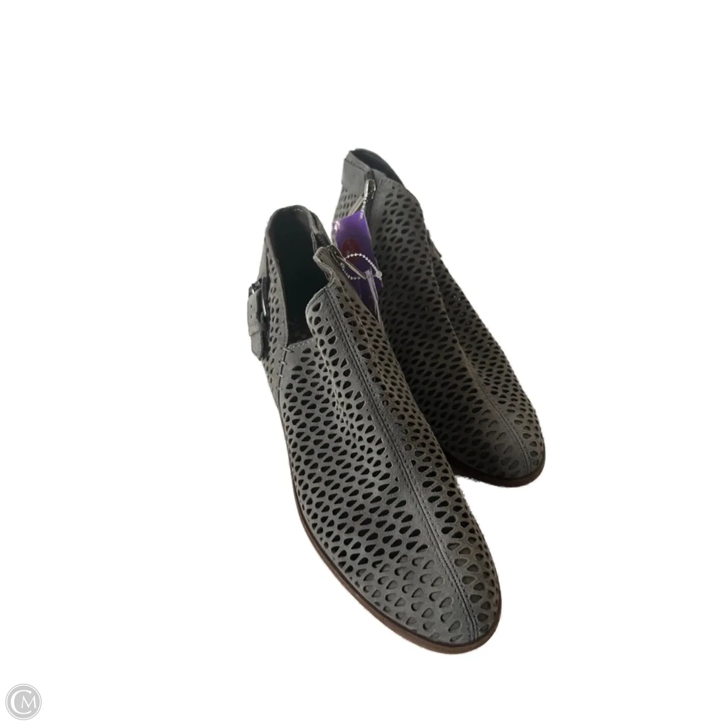 Boots Ankle Heels By Vince Camuto In Grey, Size: 10