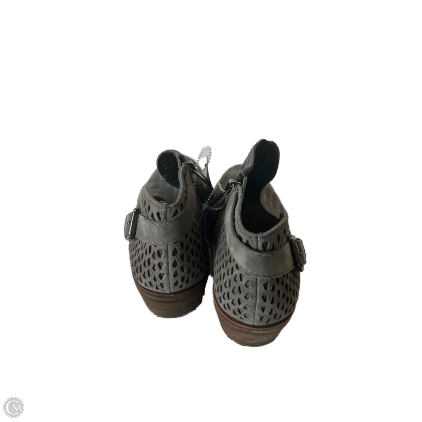 Boots Ankle Heels By Vince Camuto In Grey, Size: 10