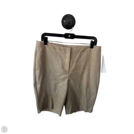 Shorts By Chicos In Tan, Size: 10