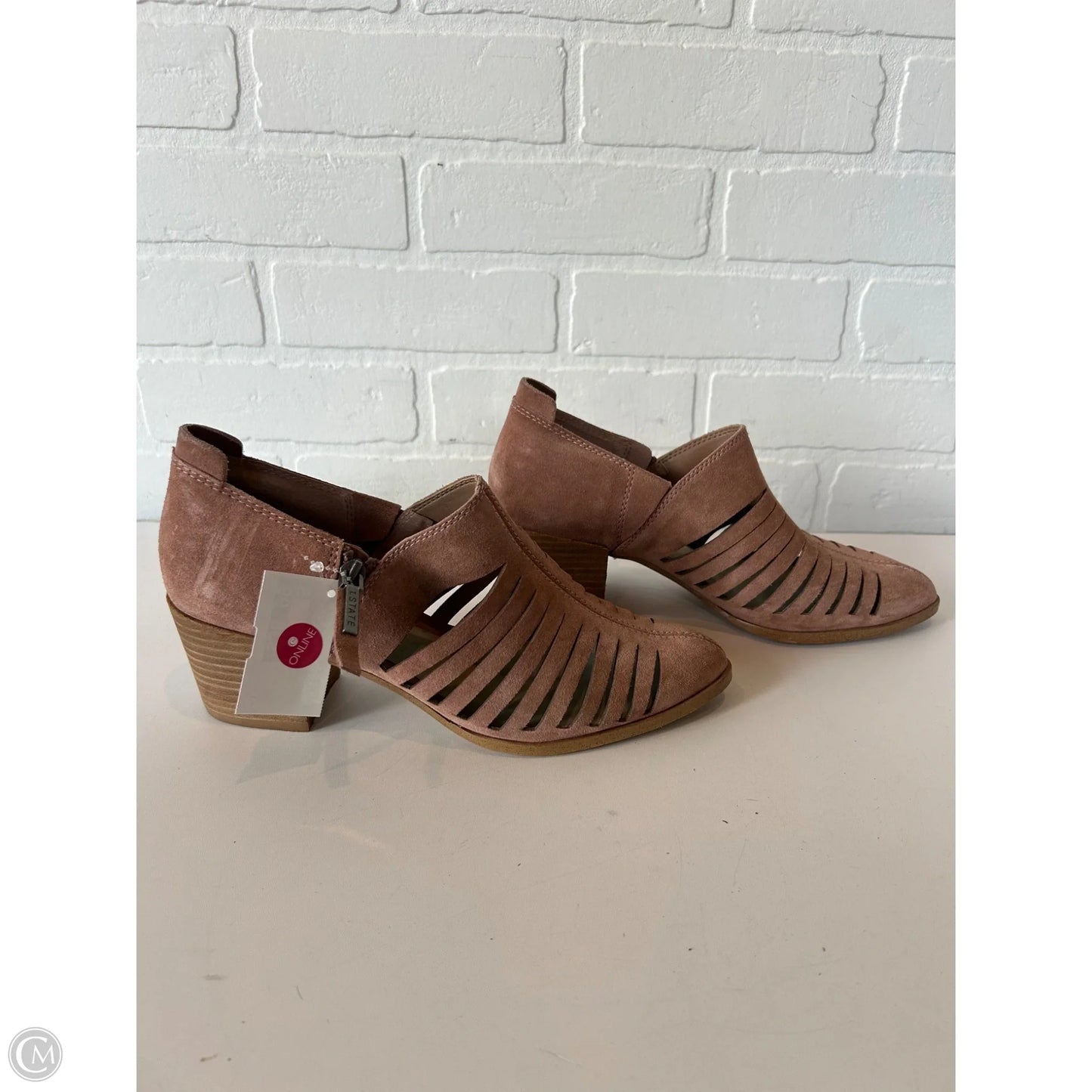 Boots Ankle Heels By 1.state In Pink, Size: 8