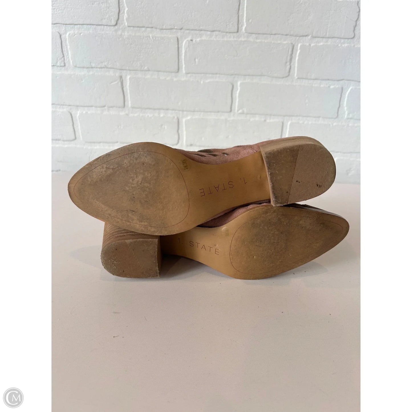 Boots Ankle Heels By 1.state In Pink, Size: 8